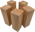 5PCS Basswood Carving Blocks, Whittling Wood Carving Kit, Unfinished Wooden - Image 4