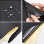 BENECREAT 3mm Black Self-Adhesive Eva Foam Roll, 78.7x11.8 Inch | Adhesive - Image 4