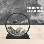 Wai Danie Moving Sand Art Picture 3D Hourglass Deep Sea Sandscape Liquid Motion - Image 5