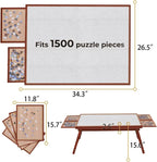 Puzzle Board 1500 Pieces, 34.3”x 26.5” Jigsaw Puzzle Table - Image 5