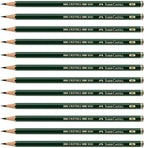 Faber-Castell Castell 9000 Graphite Pencils, 8B Pre-Sharpened by Faber-Castell