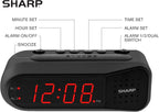 Sharp Easy-Set Digital Alarm Clock - Image 3