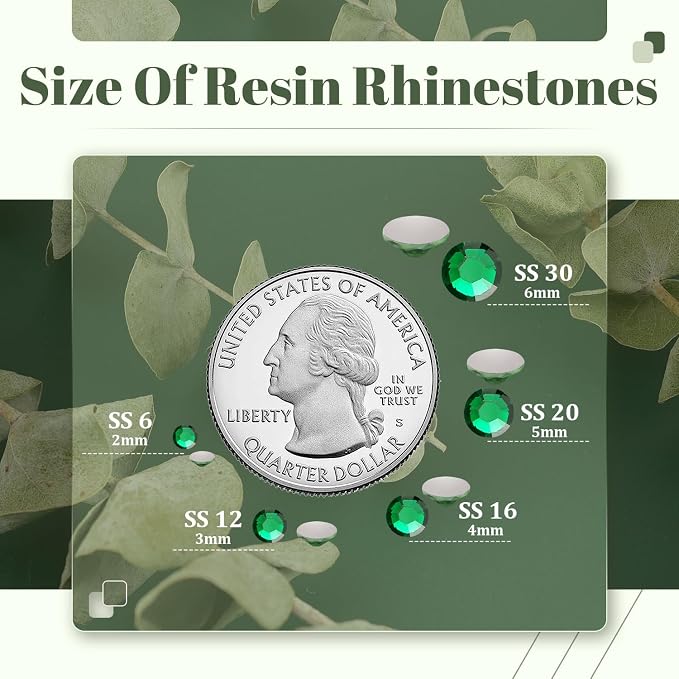 6000PCS 4mm Resin Rhinestones Bulk - Image 3