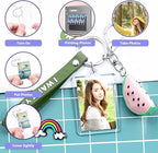 Swpeet 40Pcs Pendant Picture Frame Keyrings, Make Your Own Keyring Kit - Image 5