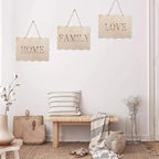 12Pcs Small Unfinished Wood Boards, 6 Shapes of Blank Wood Signs Wood Plaques - Image 5