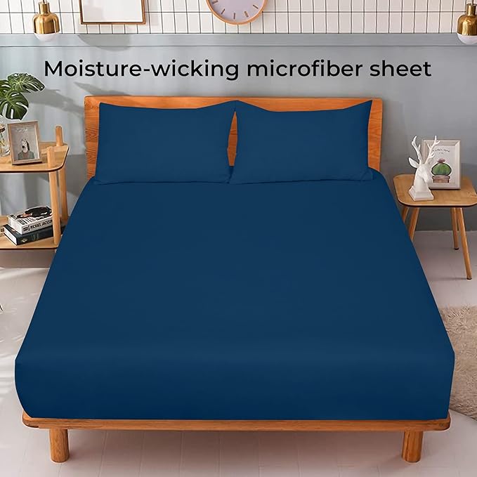 Royale Linens Fitted Sheet King - Image 2
