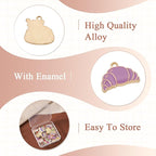 Enamel Food Charms Cute Assorted Food Pendants Sweet Dessert Charms - Image 3