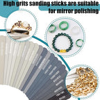 Honoson 20 Pcs Sanding Sticks for Plastic Models 3D Print Polishing Sticks - Image 6