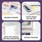 IRIS USA 44-Drawer Small Parts Organizer, Made in USA, Storage Drawers - Image 5