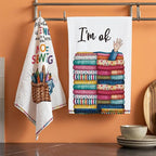 Quilters Gifts Kitchen Towels, Sewing Quilting Lovers Gifts Kitchen Towels - Image 3