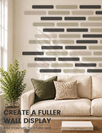 Fluxynara Cork Board Alternative Felt Strip Board 5-Pack 13"x2", Office Pin - Image 7