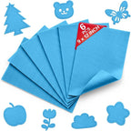 Sky Blue Soft Felt Sheets for Crafts, 1.6mm Thick, Kids' Crafts, DIY Projects by Grainear