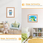 2 Pack Kids Artwork Frames Changeable 8.5 x 11 Inch Children Art Projects - Image 4