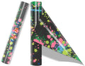 Tintnut Blue Green Splash Heat Transfer Vinyl Roll, stretch washable, works by Tintnut
