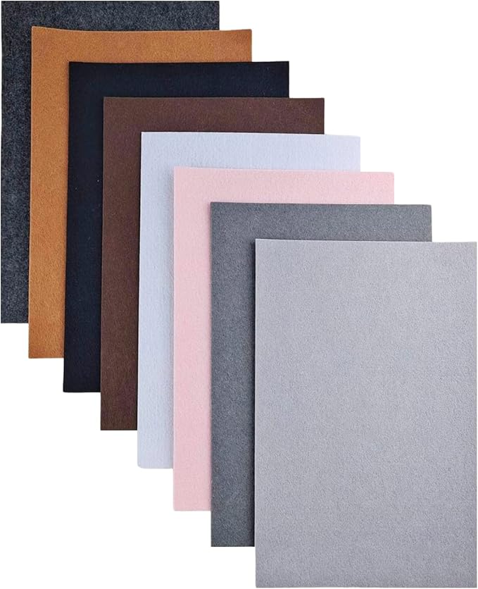 Jtnohx Stiff Felt, 2mm Thick Felt Sheets by Jtnohx