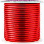 Mandala Crafts 13 Gauge Red Anodized Aluminum Craft Wire, 60 FT | Colored - Image 2