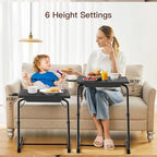 HUANUO Adjustable TV Tray Table - Image 4