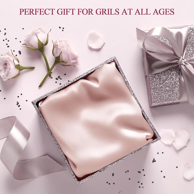 100% Silk Pillow Cases 2 Pack Queen Size Mulberry Silk Pillowcase Set of 2 - Image 7