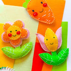 XSEINO 12 Rolls 8"x35" 1.4mm Thick Soft Felt Fabric Sheet 12 Assorted Neon - Image 4