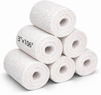 Falling in Art Plaster Cloth Rolls, 6 Pack 500gsm Plaster Bandage, Plaster by FallinginArt
