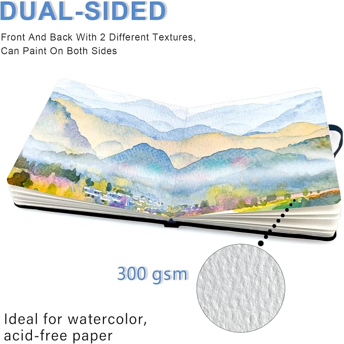 5x5 Handy Portable Handmade Cloth Fabric Hardcover Sewing Binding Travel - Image 5