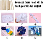 SSKKBX Tie Dye Tool Kit, Stocking Stuffer Including 1PCS Sinew Puller, 260M - Image 4