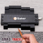 Saker Contour Gauge Profile Tool- Adjustable Lock-Precisely Copy Irregular - Image 7