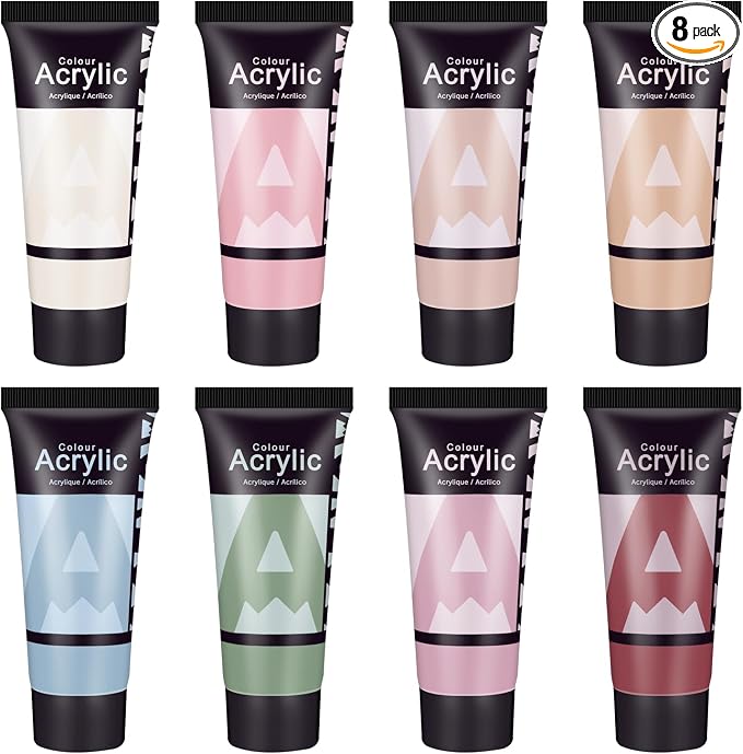 AUREUO Morandi Acrylic Paint Set by AUREUO