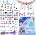 AIPRIDY Charm Bracelet Making Kit, Unicorn Mermaid Crafts Gifts Set Can by AIPRIDY