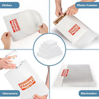 540Pcs Dish Packing Supplies for Moving, 290Thickened High-Density Foam Wrap - Image 4