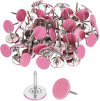uxcell 150Pcs Upholstery Tacks, 11mmx13mm Flat Head Thumb Tack Decorative by uxcell