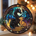 Fantasy Dragon Acrylic Suncatcher by Unknown