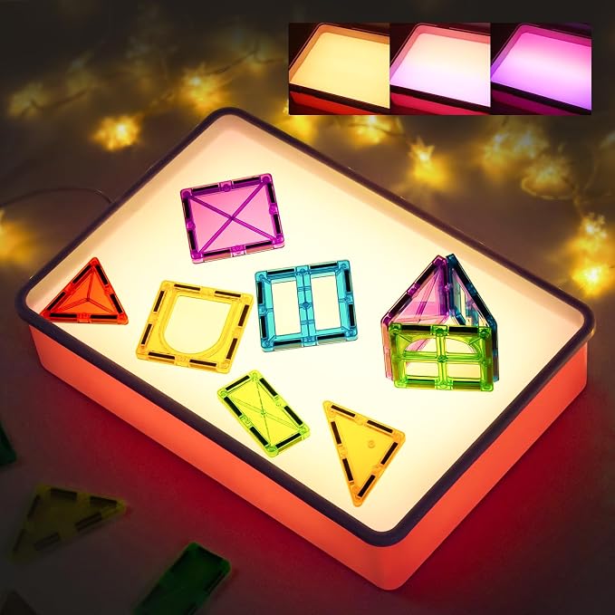 PreTrans Sand Painting Light Box – Kids Light Table by PreTrans