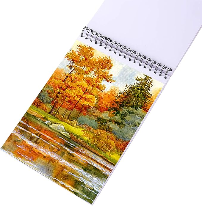 Bachmore Drawing Pad 9X12 Inch, 60 Sheets, Top Spiral Bound Multi-Media - Image 5