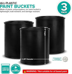 1-Quart Plastic Paint Bucket - Image 2