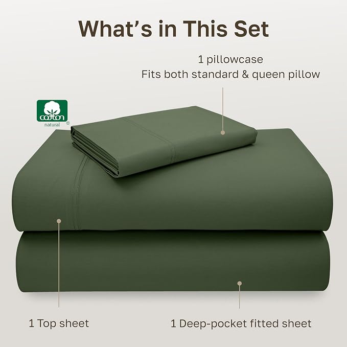 California Design Den Twin XL Bed Sheets Set - Image 4