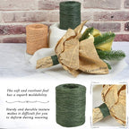 TIMESETL 656 Feet Floral Bind Wire Rustic Vine Wrapping Wire, Paper Covered - Image 5