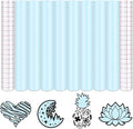 Tintnut Boho Permanent Vinyl 8 Sheets 12''x10'' Baby Blue Adhesive Vinyl | by Tintnut