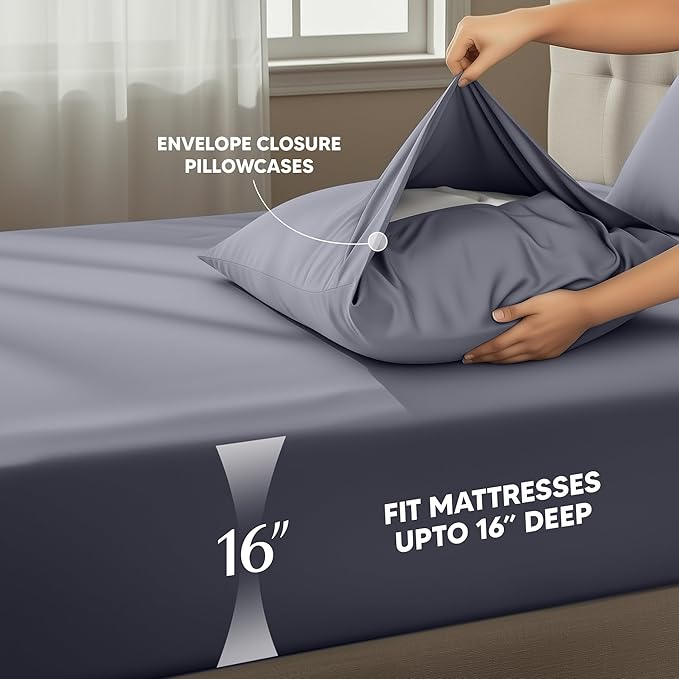 Utopia Bedding Twin XL Sheet Set – 3 Piece Bed Sheets - Image 3