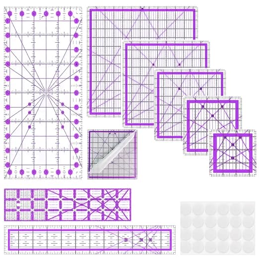8 Quilting Rulers | Quilting Templates, Quilting Squares, Quilting Rulers and by BUZHIFF