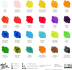 Mont Marte Ceramic Paint Set Signature 26 x 0.7 US fl.oz Multicolor, Vibrant - Image 2