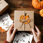 72 PCS 3x3 Inch Thanksgiving Stencils - Image 8