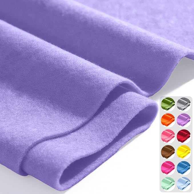 Lavender 36" X 36" Felt Fabric Sheet by Luceinvita