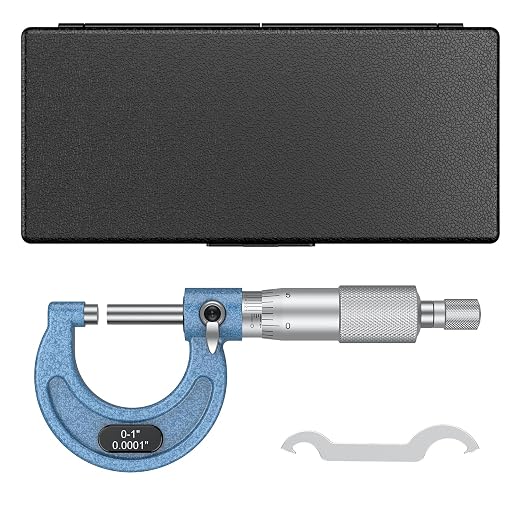 HDLNKAK Outside Micrometer, 0-1" Machinist Micrometer, 0.0001" Graduation - Image 6