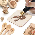 60W Professional Wood Burning Kit Pro Wood Burner Pyrography Tool - Image 4