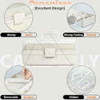 TERGOO 14in 3-Layer Multipurpose Craft Organizers and Storage - Image 6