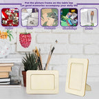 VOKOY 20 Pack Wooden Picture Frames - Image 4
