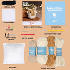 CrochetBox Crochet Kit for Beginners Adults - Image 3