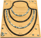 Petoysoso Bead Board for Jewelry Making, Bamboo Necklace Making Supplies - Image 6