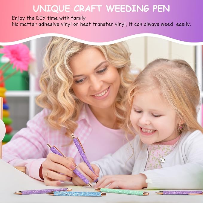 TECKWRAP Weeding Pin Pen Tool for Vinyl DIY Craft Project - Image 6